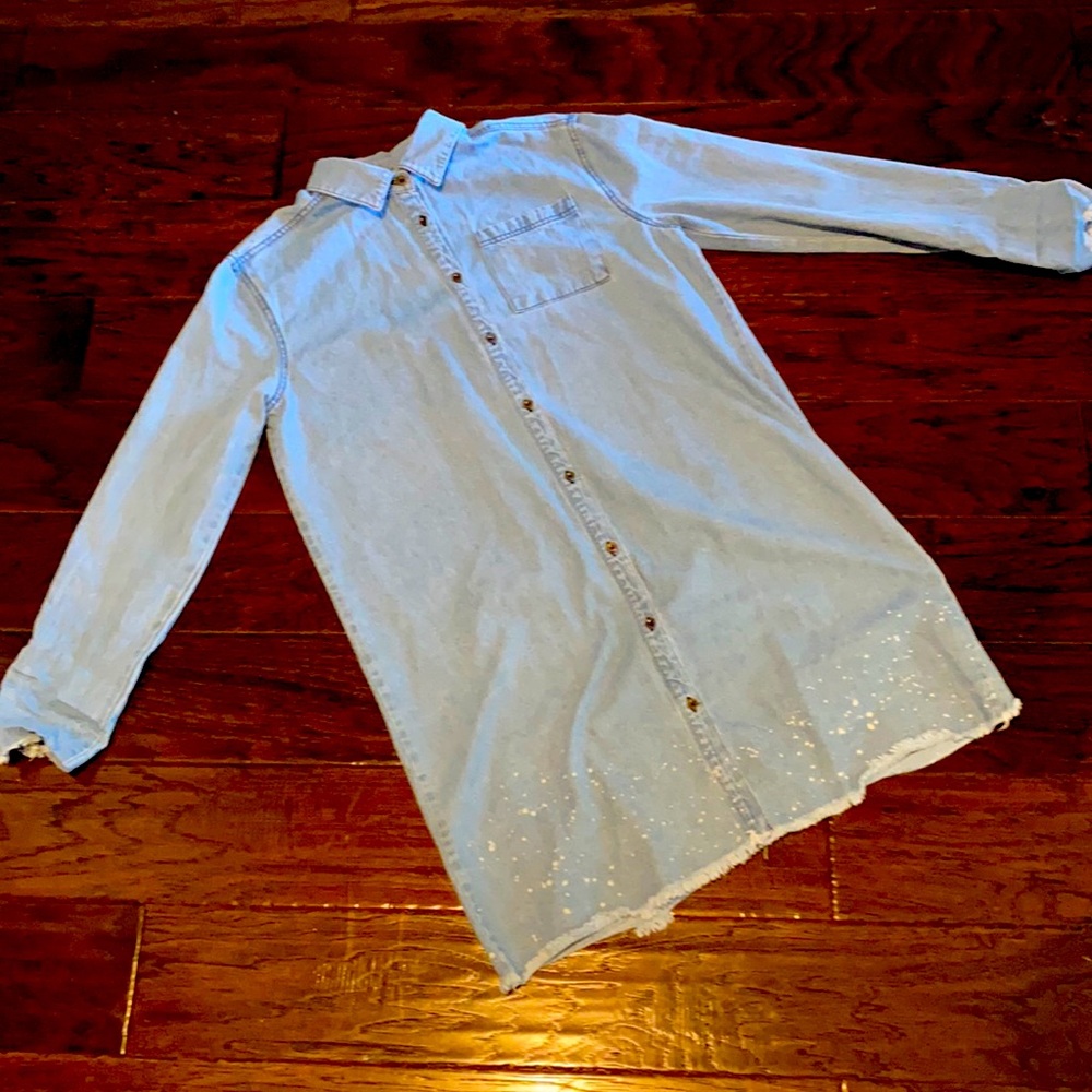 GB Girl Distressed Jean Dress